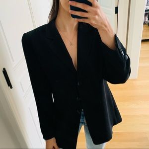 Black Vintage Oversized Blazer